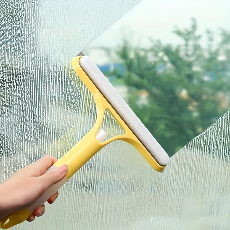 3-In-1 Multi-Functional Glass Cleaning Tool with Sprinkler